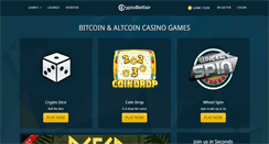 Desktop Screenshot of cryptobetfair.com